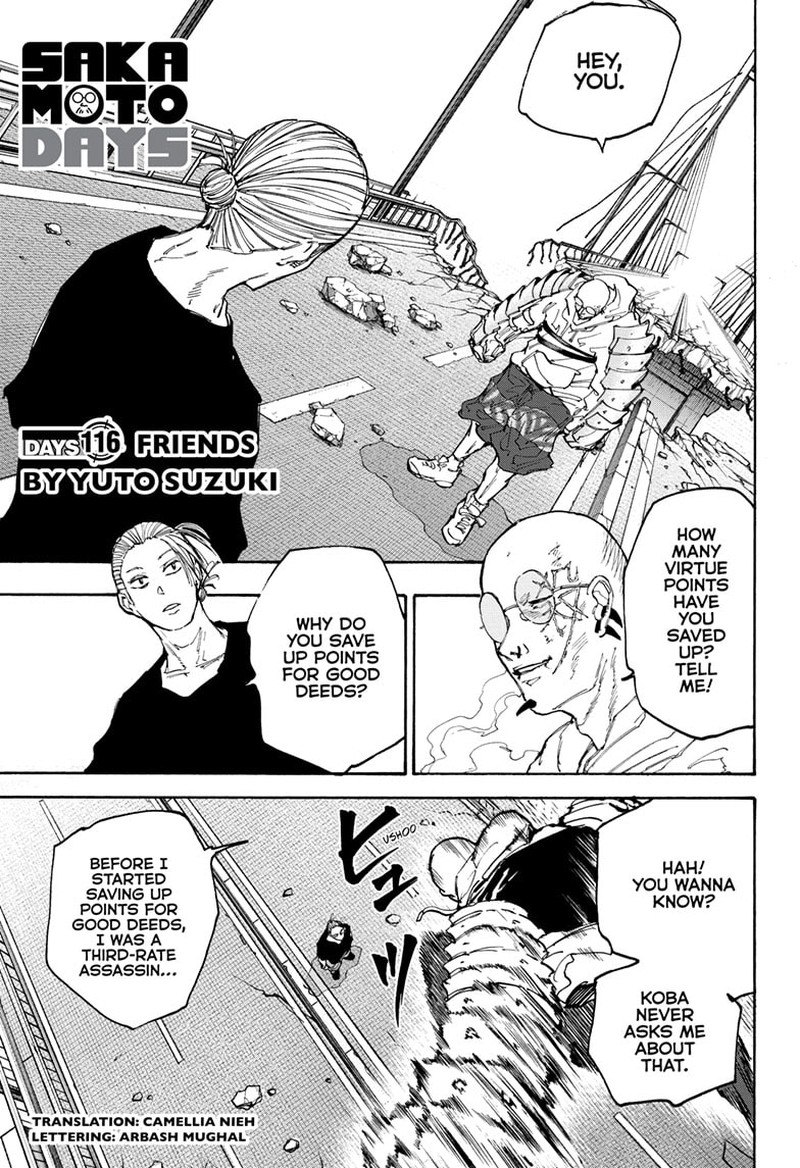 Sakamoto Days Chapter 116